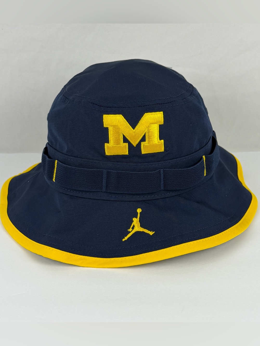 Michigan Wolverines Air Jordan On-Field Blue Bucket Boonie Hat Cap Men's Small